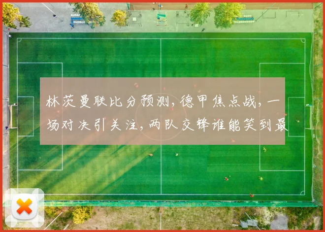 林茨曼联比分预测,德甲焦点战,一场对决引关注,两队交锋谁能笑到最后